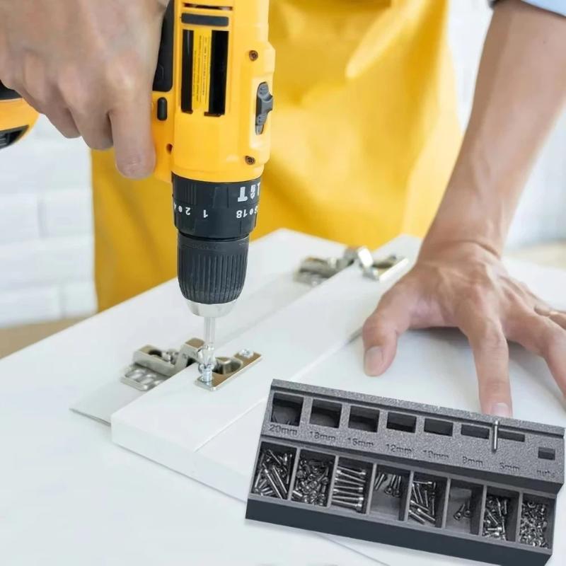 Screw Organizer Kit - Bandeja clasificadora de tornillos M3, impresa