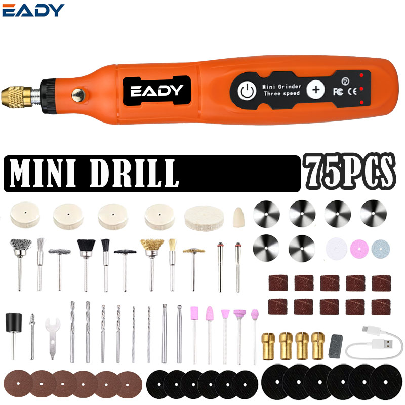 Mini taladro inalámbrico USB y - Workshop Tools Diy reseña y precio