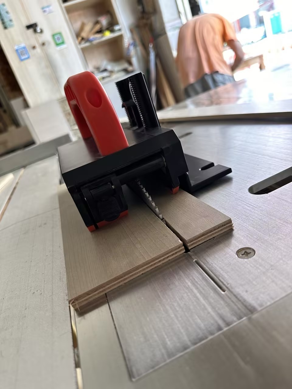 Bloque de empuje ajustable par - Router Table Insert reseña y precio