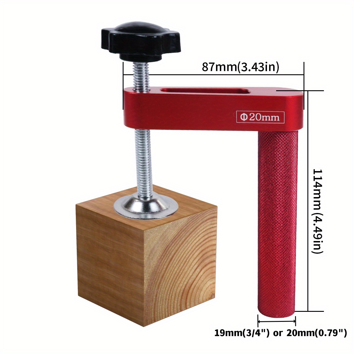 Abrazadera con orificio para p - Bench Dog Hole reseña y precio
