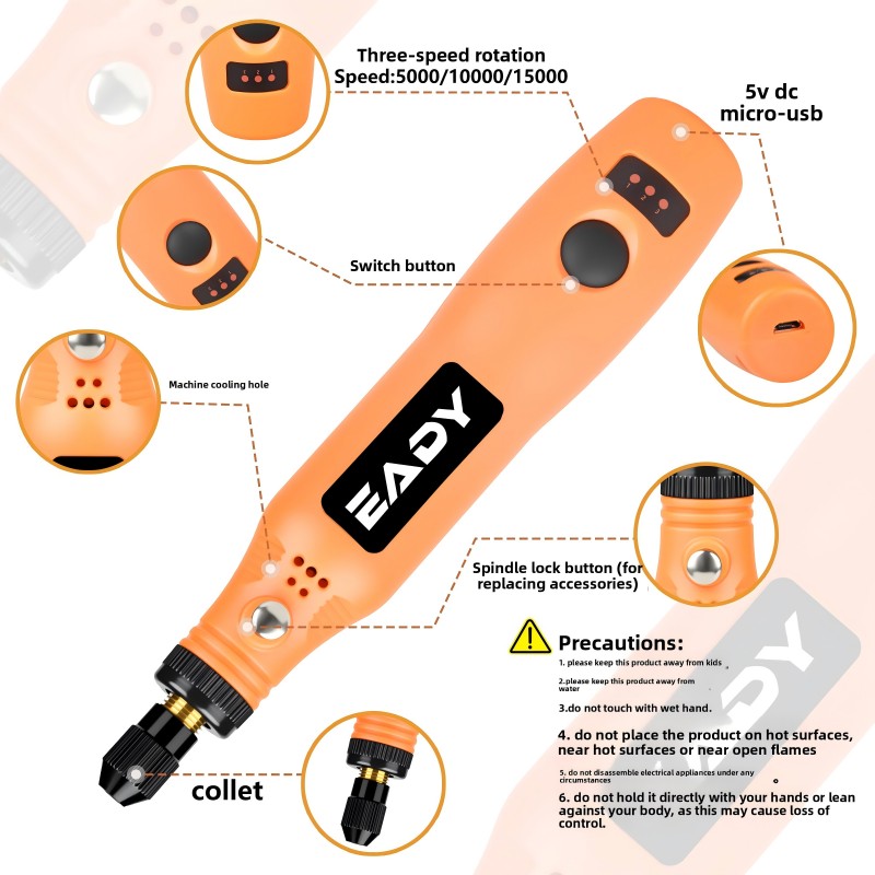 Kit de herramientas rotatorias - Workshop Tools Diy reseña y precio