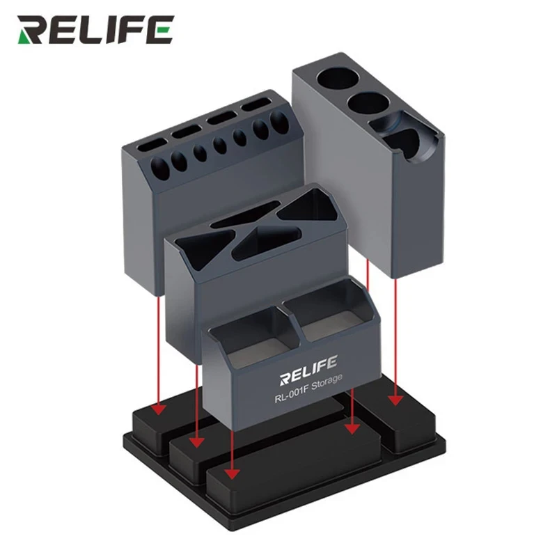 RELIFE RL-001F caja de almacen - Screw Organizer Kit reseña y precio