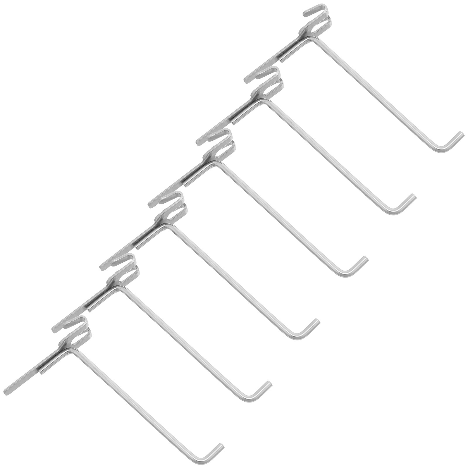 6 ganchos de acero inoxidable  - Workshop Tools Shelf reseña y precio