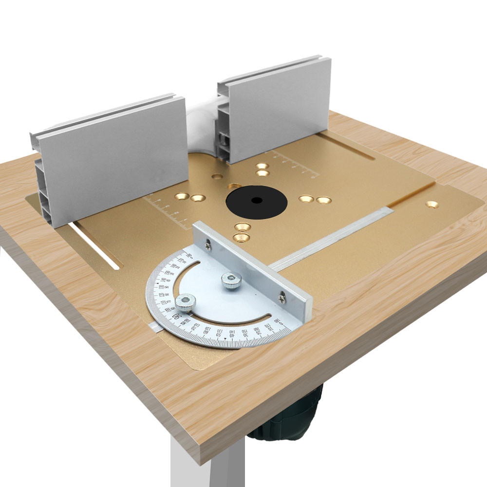 Placa de inserción de mesa enr - Router Table Insert reseña y precio